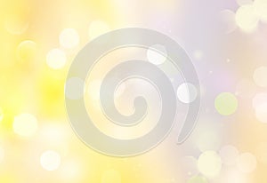 Yellow spring shiny blurred background.