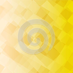Yellow square vector background