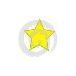 Yellow star design good for kids or funny design