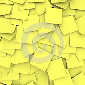 Yellow Sticky Note Background