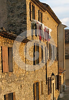 Yellow stone house