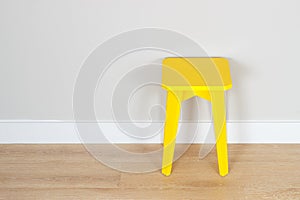 Yellow stool