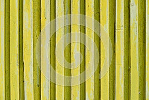 Yellow striped wooden background texture