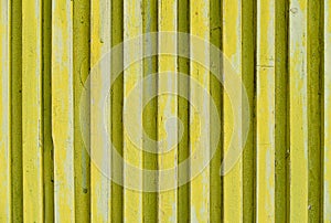 Yellow striped wooden background texture photo