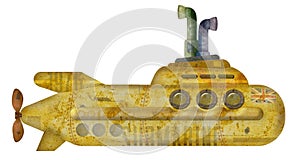 Yellow Submarine Grunge