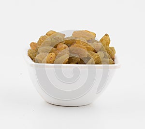 Yellow sultanas raisins