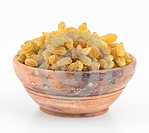 Yellow sultanas raisins