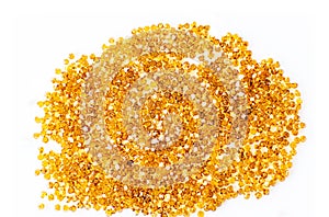 Yellow synthetic diamonds