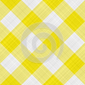 Yellow table cloth