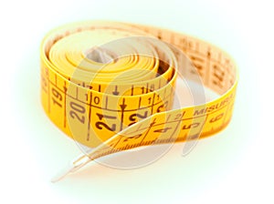 Yellow tape measure