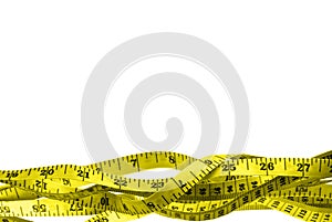 Yellow tape measure