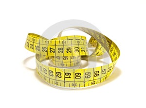 Yellow tape measure