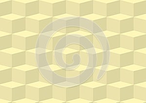 Yellow three dimentional geometric background