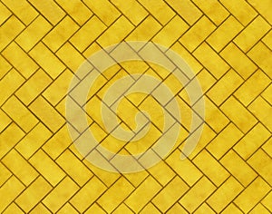 Yellow Tileable Brick Textures