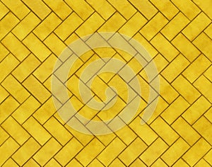 Yellow Tileable Brick Textures