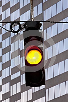 Yellow Traffic Signal