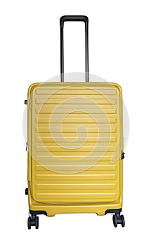 Yellow travel beg / luggage / suitcase