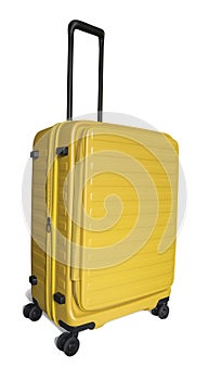 Yellow travel beg / luggage / suitcase