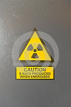 X Rays Caution