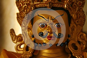 Yellow Tsanbala.the god of wealth ,Mammon,the god of fortune photo