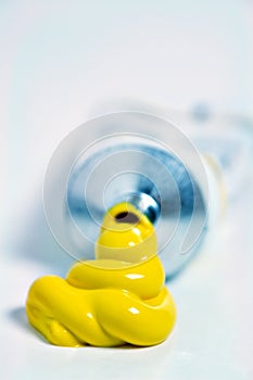 Yellow Tube of Paint