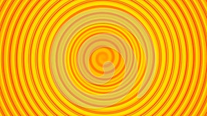 Yellow twirl circular wave