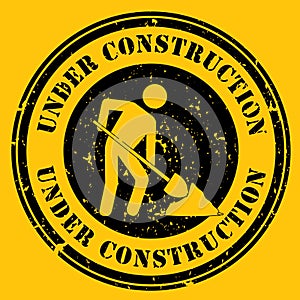 Yellow Under Construction Icon