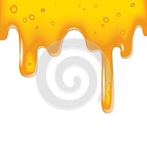Yellow viscous liquid