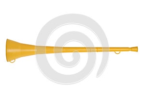 Yellow Vuvuzela Isolated