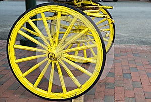 Yellow Wagon Wheel