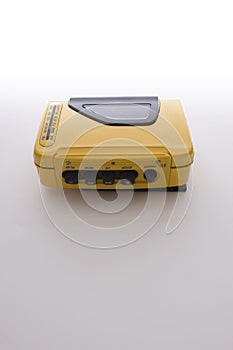 Yellow walkman