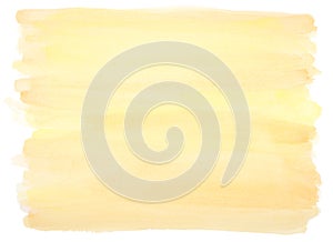 Yellow watercolor background with frayed edges