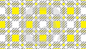 Yellow and white modern tartan pattern.Texture for : plaid, tablecloths, clothes, shirts, dresses, paper, bedding, blankets,