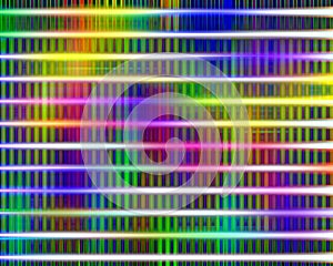 Yellow white red pink lights forms, abstract texture and background