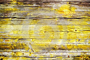 Yellow wood background