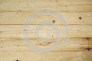 Yellow wooden planks background