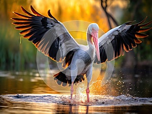 Yellowbilled Stork Okavango Delta