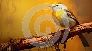 Yelloweyed_Babbler_bird_rest_on_a_branch_1690599622016_3 photo