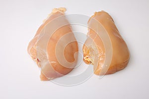 Yellowish chicken breasts