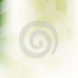 Yellowish geometric pattern with triangles. Vector background