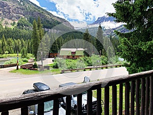 Yellowstone cabin. Fun and wonderful stay in the cabin near Yellowston National Park, Wyoming Montana. Northwest. photo