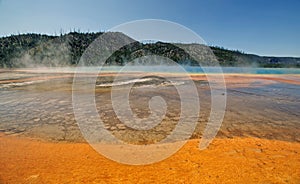 Yellowstone Grand Prismatic Springs