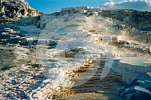 Yellowstone Minerva Terrace photo