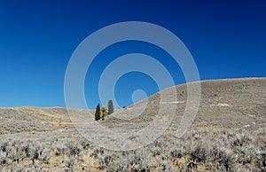 Yellowstone National Park: Hills close to Gardner photo