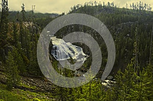 Yellowstone National Park ,home to rivers,lakes, forests and canyons.