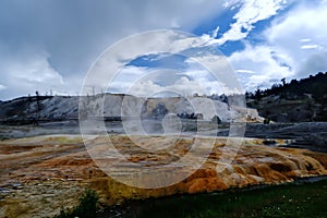 Yellowstone National Park ,home to rivers,lakes, forests and canyons.