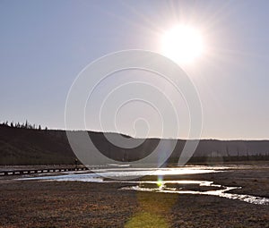 Yellowstone National Park, Wyoming Montana. Great hiking. Summer wonderland to watch wildlife and natural landscape. Geothermal.