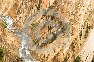 Yellowstone River Grand Canyon of Wyoming's National Park