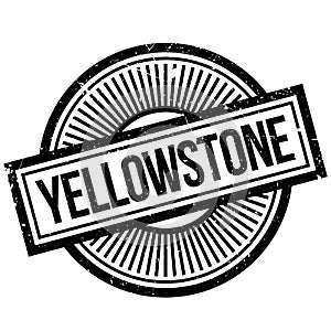 Yellowstone rubber stamp