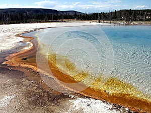 Yellowstone Sunset Lake
